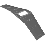 Lego letadlo křídla 20x56, světle modro šedá (4286236)